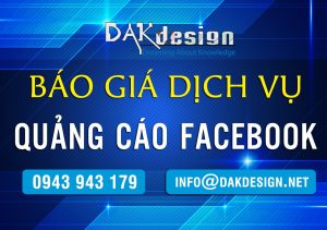 Báo Giá Dịch Vụ Quảng Cáo Facebook