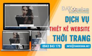 Thiết kế Website Thời Trang