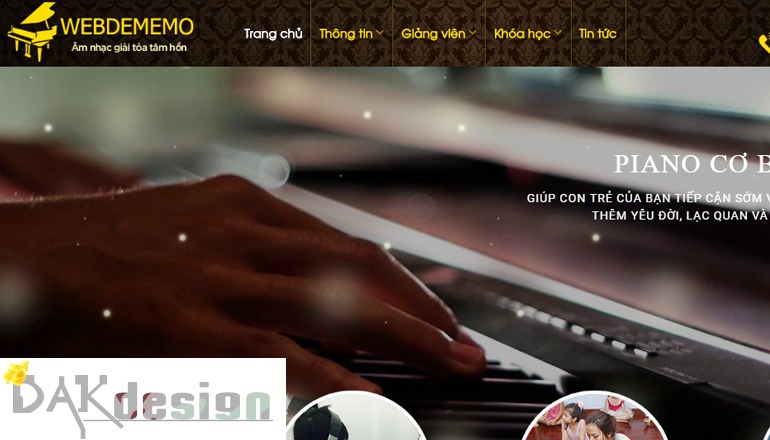website nhạc sĩ