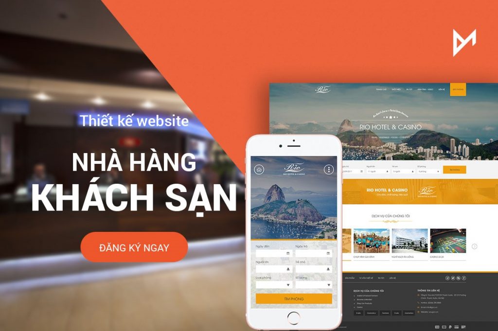 Thiết kế web nhà hàng