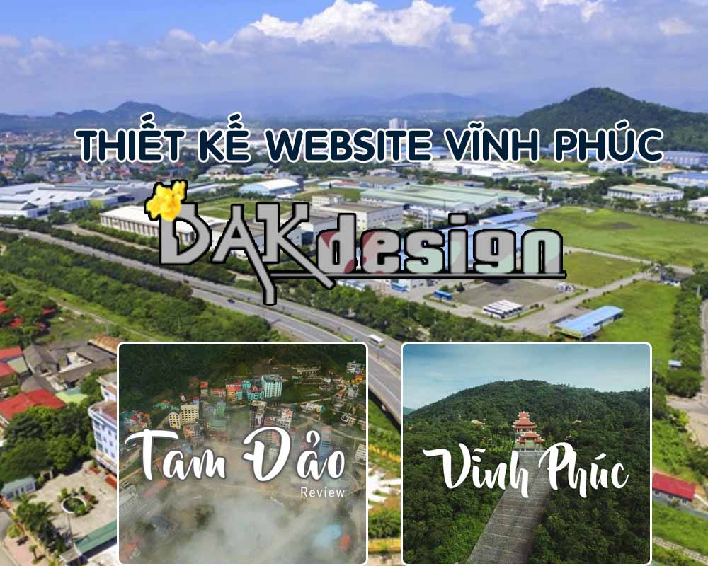 Thiết kế websiste Vĩnh Phúc