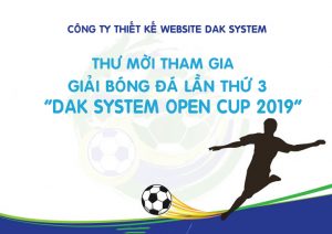 Thư mời tham gia giải bóng đá