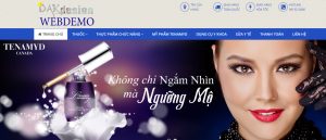 Mẫu website dược phẩm