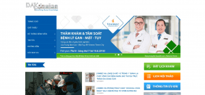 Website bệnh viện