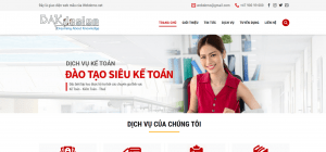 Website dịch vụ kế toán