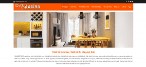 Website nội thất hiện đại