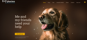 Website nước ngoài Animal Shelter