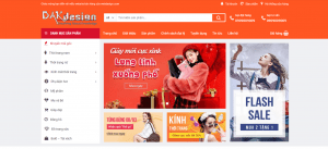 Website shop thời trang