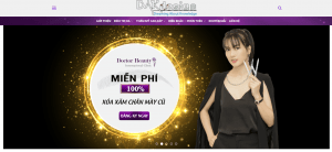 Website thẩm mỹ viện