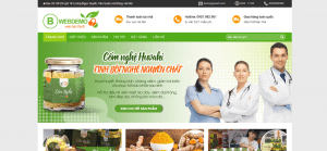 Website tinh bột nghệ