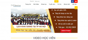 Website viện tọa mẫu tóc