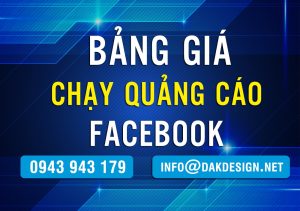 Bảng Giá Dịch Vụ Quảng Cáo Facebook