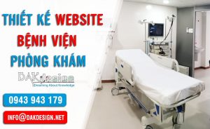 Thiết kế Website Bệnh Viện - Phòng Khám