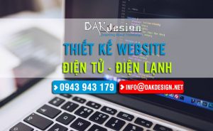 Thiết kế Website điện tử, điện lạnh