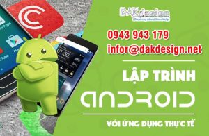 Khóa học lập trình Androi qua 10 ứng dụng thực tế