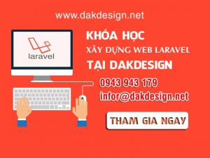 Khóa học xây dựng Webstie Laravel
