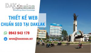 Dịch vụ Thiết kế web tại DakLak